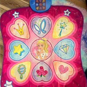 Interactive Pink Dance Mat for Kids